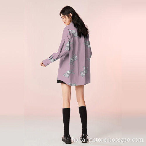 Digital Textile Printing Shirt Fabric Online Animal Patterns